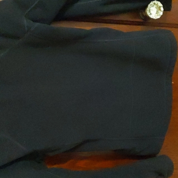 Koppen Reversible Black Fleece Full Zip Jacket Size Small - Picture 9 of 14